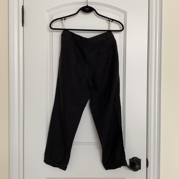 Wilfred Black Linen Pants - Picture 3 of 4